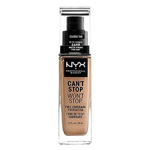 NYX PROFESSIONAL MAKEUP Can't Stop Won't Stop Foundation, - Natural