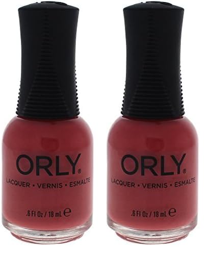 Orly Nail Lacquer, Pink Chocolate, 0.6 Fluid Ounce (Pack of 2)