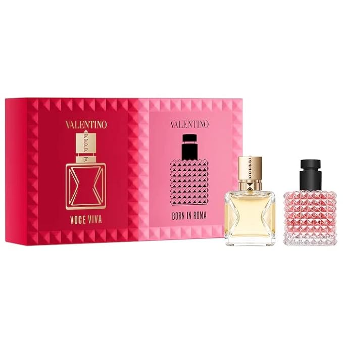 Valentino Mini Donna Born In Roma & Voce Viva Perfume Set