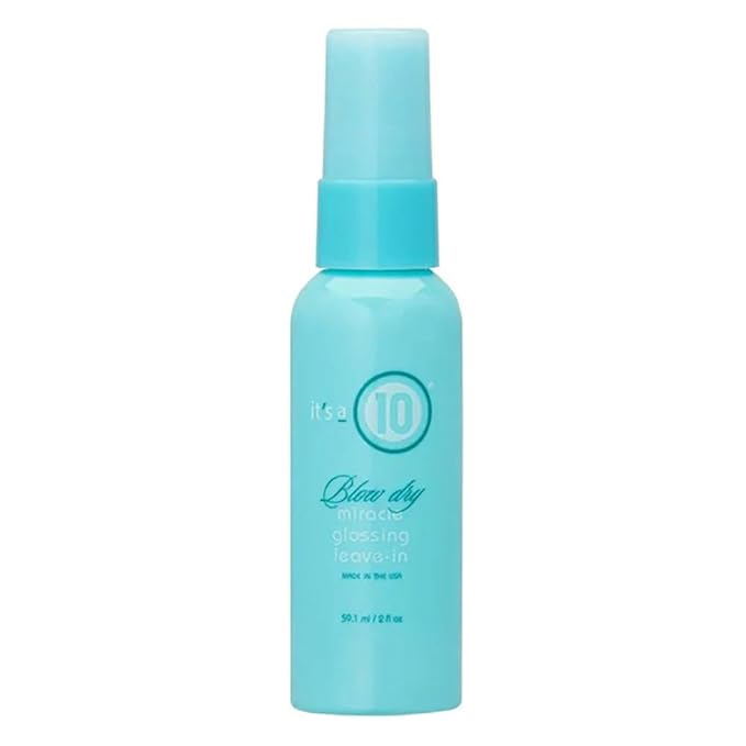 It's a 10 Miracle Blow Dry Glossing Leave-In 2 Oz