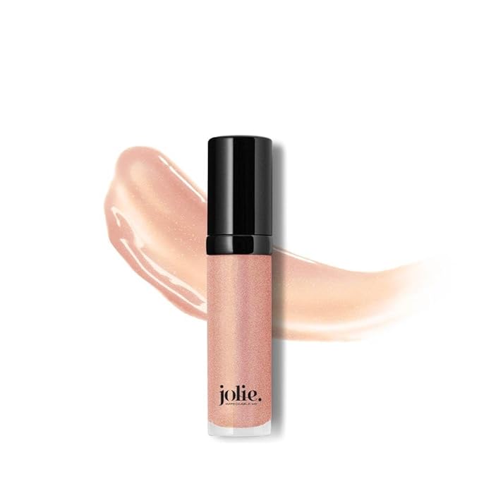 Jolie Super Hydrating Luxury Lip Gloss - Intense pigment W/Superior Shine (Skinny Dip)