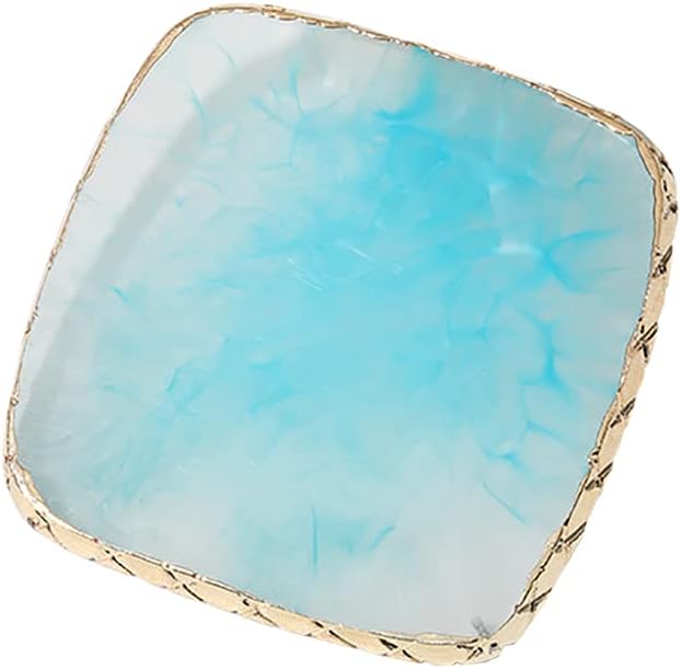 Square Nail Art Palette Painting Makeup Palette Tray