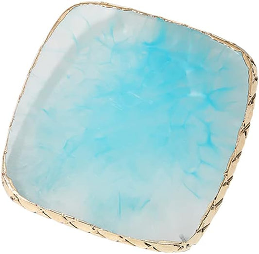 Square Nail Art Palette Painting Makeup Palette Tray