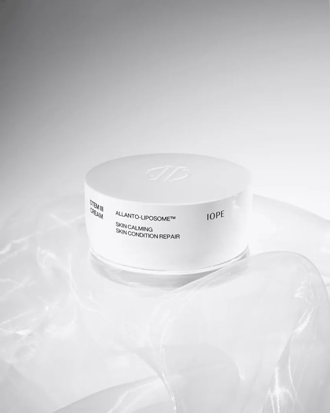 IOPE STEM III Intensive Moisturizer - Anti-Aging Face Cream with Niacinamide, Dermatologically Tested, Skin Barrier Repair with Peptide, Fine Lines & Wrinkle Care, Korean Skincare, 1.69 Fl Oz