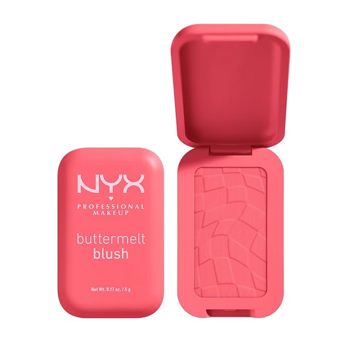 NYX PROFESSIONAL MAKEUP Buttermelt Powder Blush, Fade and Know Butta