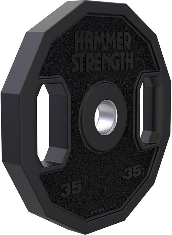 Hammer Strength 35Lb 12 Sided Urethane Olympic Plate