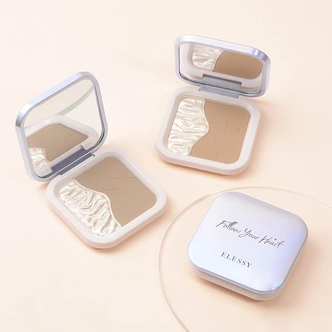 ELLESY Highlighter Makeup Palette Face Sculpting Highlighter Contouring brush-C01