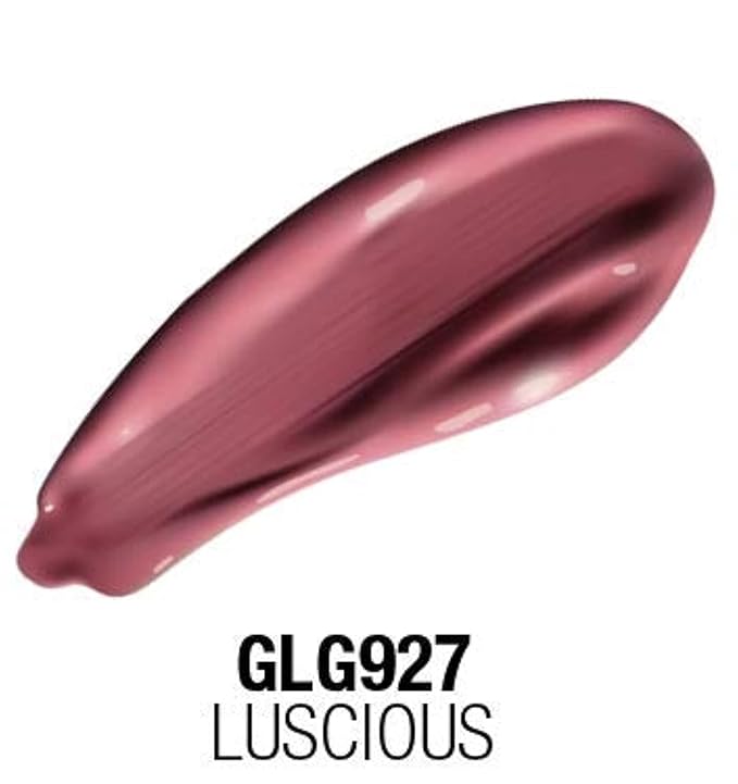 L.A. Girl Glossy Plumping Lipgloss- Luscious, 0.17 Fl Oz (Pack of 2)