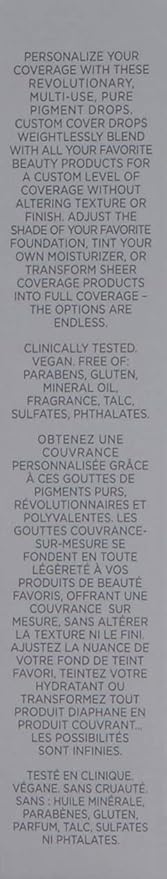 COVER FX Custom Cover Drops, Multi-Use Shade-Adjusting Liquid Deep 2