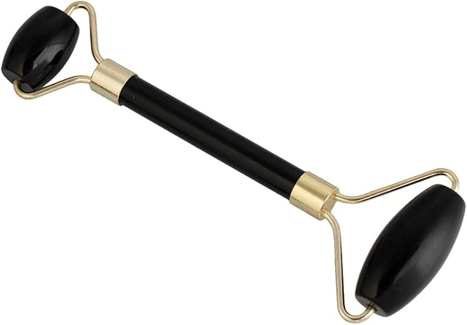 Rockcloud Natural Crystal Stone Roller Massager Anti-Aging