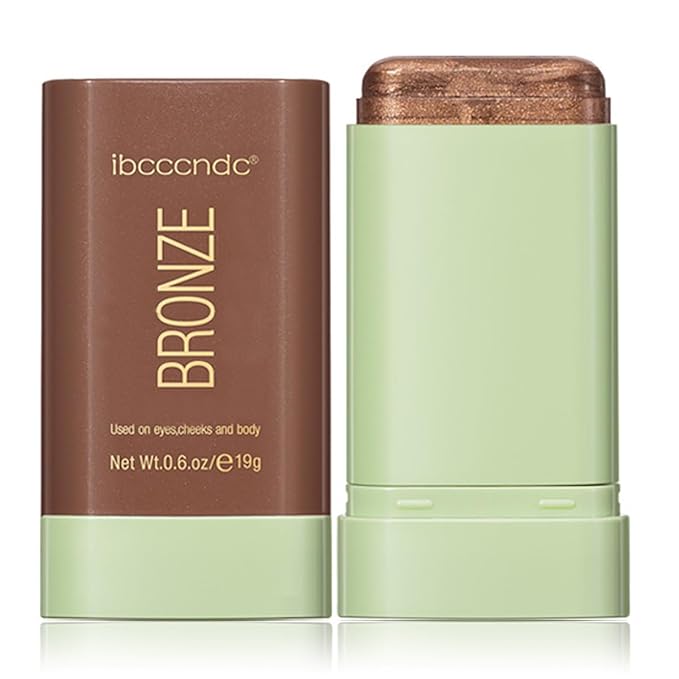 Multi-Use Makeup Blush Stick, Cream Blush Stick, Tinted (4#Beach Glow)