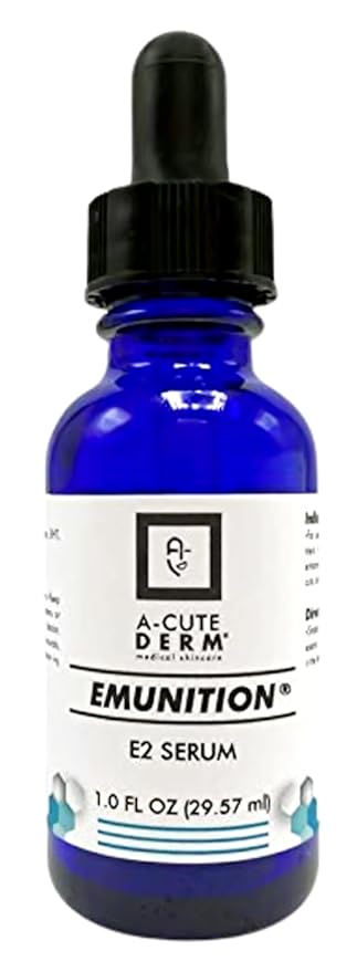 A-Cute Derm Emunition® E2 Serum Hydrator to Improve Loss Moisturizer Helps in Healing for Sensitive Skin (1 oz)