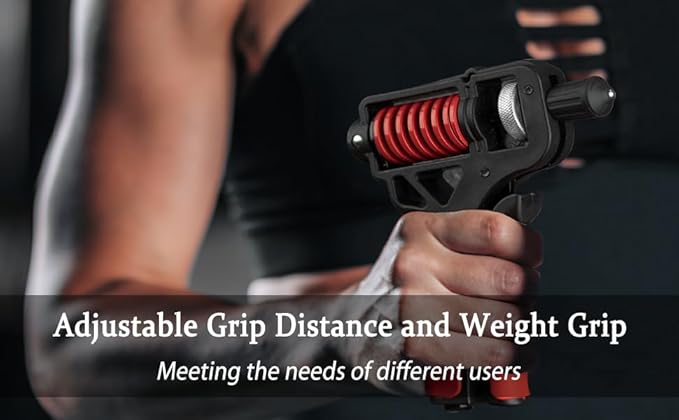 Grip Strengthener Adjustable Resistance 11-270 lbs Forearm Exercise