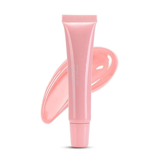 MAEPEOR Lip Glowy Balm 5 Colors Plumping Hydrating Lip Butter Balm and Nourishing Lip Care Lip Treatment Glossy Finish Non-sticky Tinted Lip Balm (01 Ribbon)