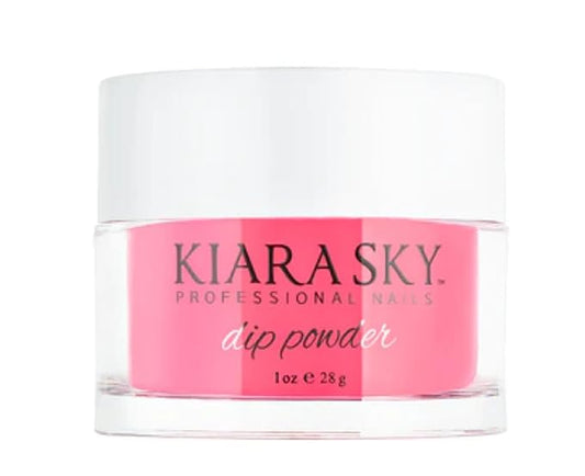 Kiara Sky Long Lasting Nail Dip Powder Pink Pixie Pink 1 oz