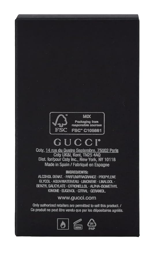 Gucci Guilty Pour Homme by Gucci for Men 1.6 oz Eau de Parfum Spray