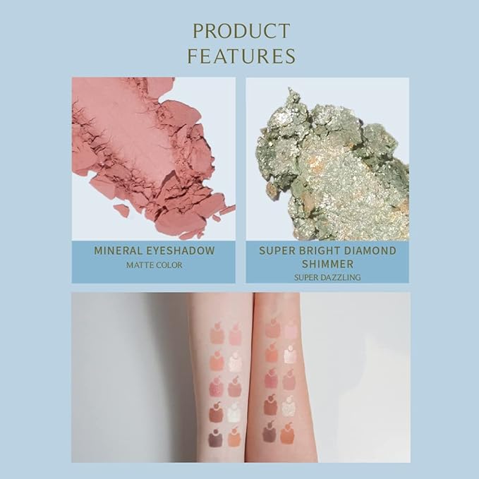 FreshO2 x Pony | Dessert Box Eyeshadow Palette