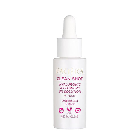 Pacifica Clean Shot Hyaluronic and Flowers 5 Percent 0.8 oz