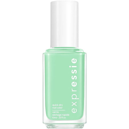 Essie expressie, Quick-Dry Nail Polish, 8-Free Vegan, Mint Vegan,
