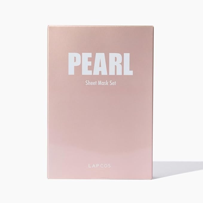 LAPCOS Pearl Sheet Mask, Daily Face Clarify