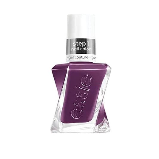 essie gel couture long-lasting nail polish, vegan, deep plum, Museum Muse