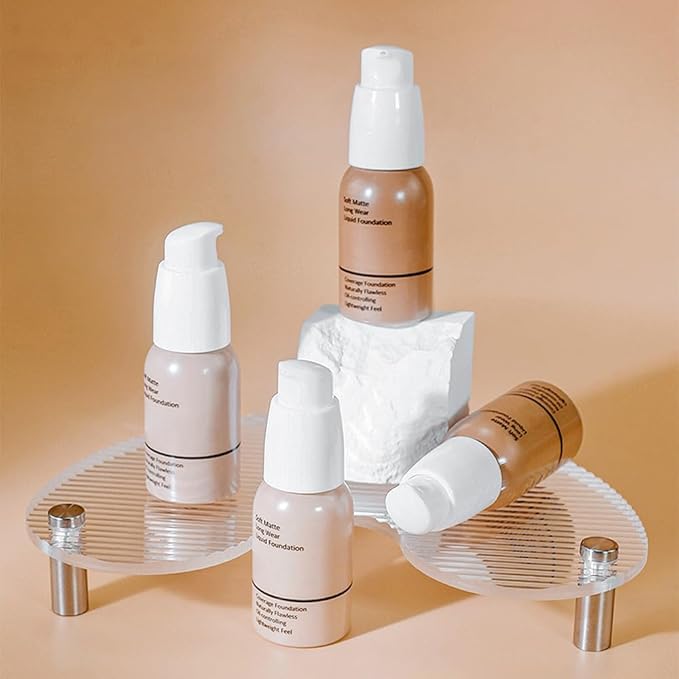 Matte Liquid Full Coverage Foundation, Flawless Soft Matte of 1)