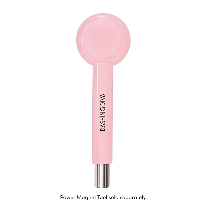 Dashing Diva One Gel Color & Magnetic Topper Duo - 8Ball - Real Black & Iridescent Glitter Topper - 3-in-1 Base Coat, Nail Color & Top Coat - Gel Nail Polish Set