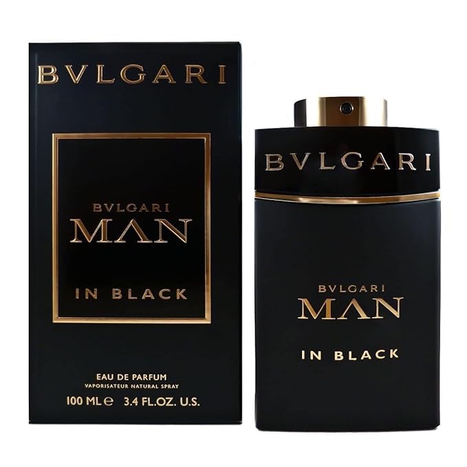 Bvlgari Man in Black Eau de Parfum Spray for Men, 3.4 Ounce