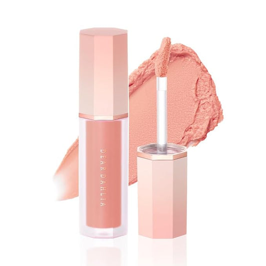 DEAR DAHLIA Petal Blur Cream Blush – Multi-Use, High-Pigment, Lightweight & Long-Lasting, Petal-Smooth Finish, Vegan & Cruelty-Free, for Sensitive Skin, 4g – MELLOW