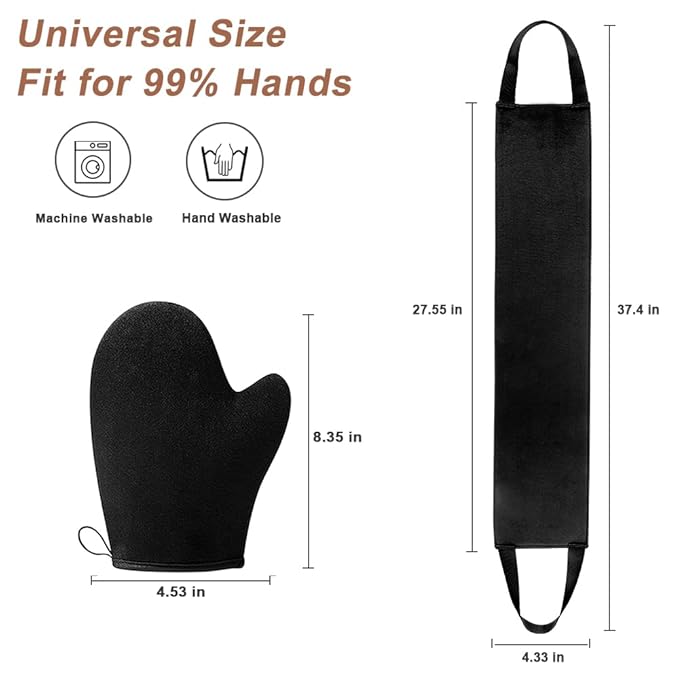 Tanning Mitts Self Tanner Mit - 2 in 1 Self Tanning Mitt Applicator Self Tan Mitt Self Tanner Mitt Applicator, Self Tanner Glove Tanning Glove for Self Tan Mit for Self Tanner Applicator Fake Tan Mitt