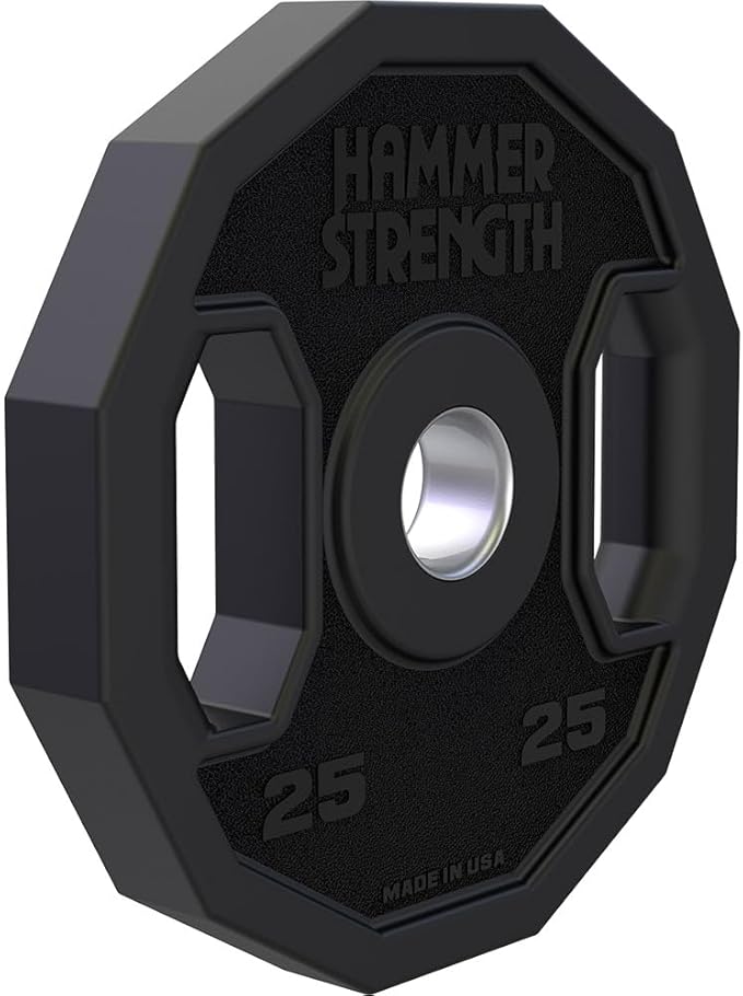 Hammer Strength 25Lb 12 Sided Urethane Olympic Plate
