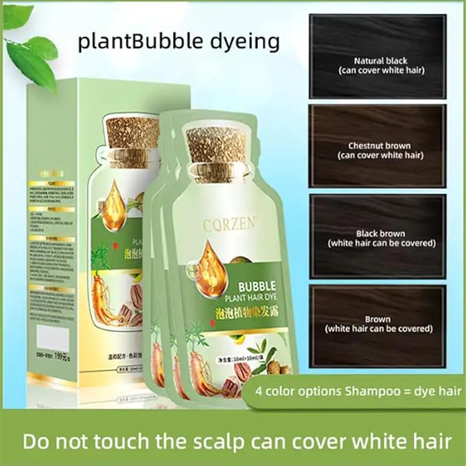Natural Plant Hair Dye, New