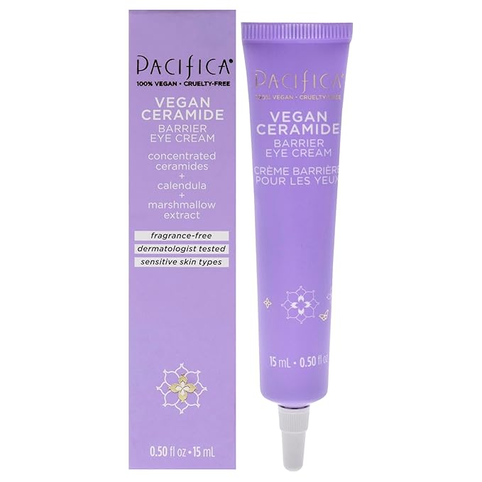 Vegan ceramide eye cream by