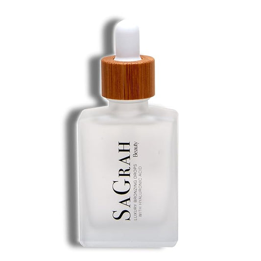 Advanced Self Tanning Drops, USA Made with Natural & Organic Ingredients, Innovative & Nourishing Skincare Hyaluronic Bronzing Drops 1.0 FL OZ