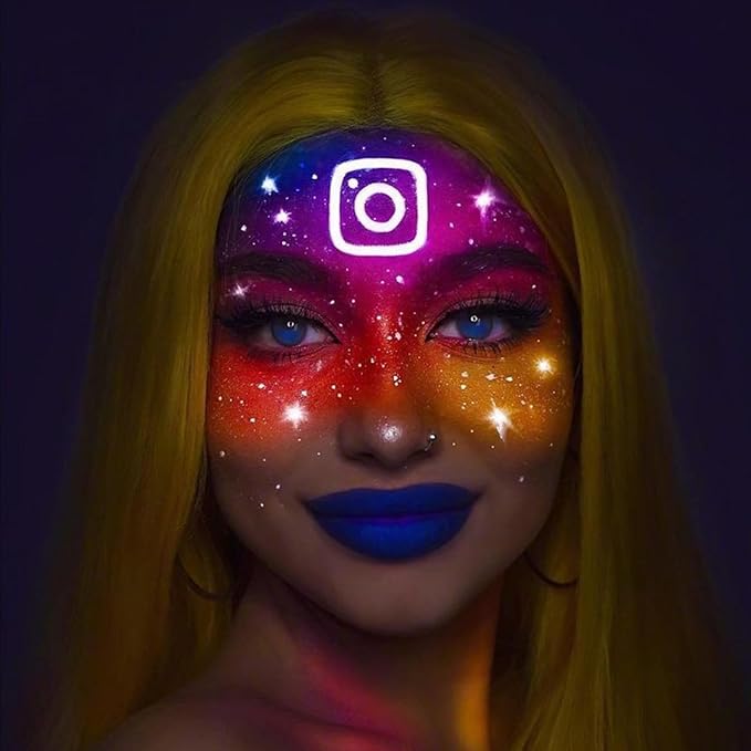 Go Ho Neon Gold Body Paint Washable(2.,),under UV 37oz