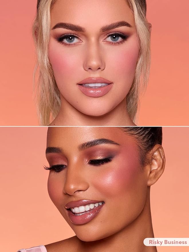 SHEGLAM Color Bloom Dayglow Liquid Blush Makeup for Risky Business