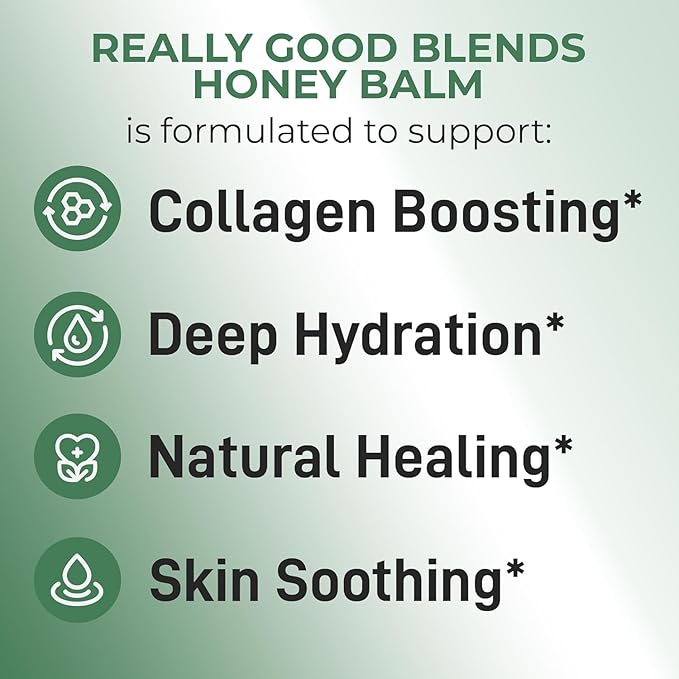 Tallow and Honey Balm, Organic Body Butter, Grass-Fed Beef Tallow for Skin, Soothing All-Natural Moisturizer for Body and Face | Made in USA - 2 oz (Sandalwood Vanilla)