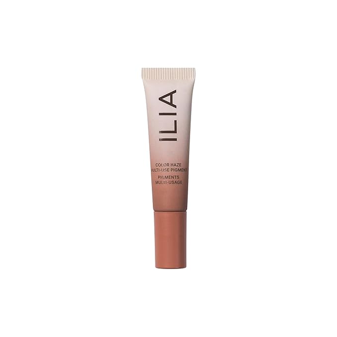 ILIA - Color Haze Multi-Use Matte Pigment | Cream Blush + Lip Color In One | Nourishing, Fuss-Free Application | Non-Toxic, Vegan, Cruelty-Free, Silicone-Free (Waking Up, 0.23 fl oz | 7 ml)