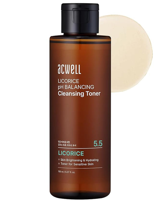 ACWELL Licorice pH Balancing Korean Toner for Cleansing