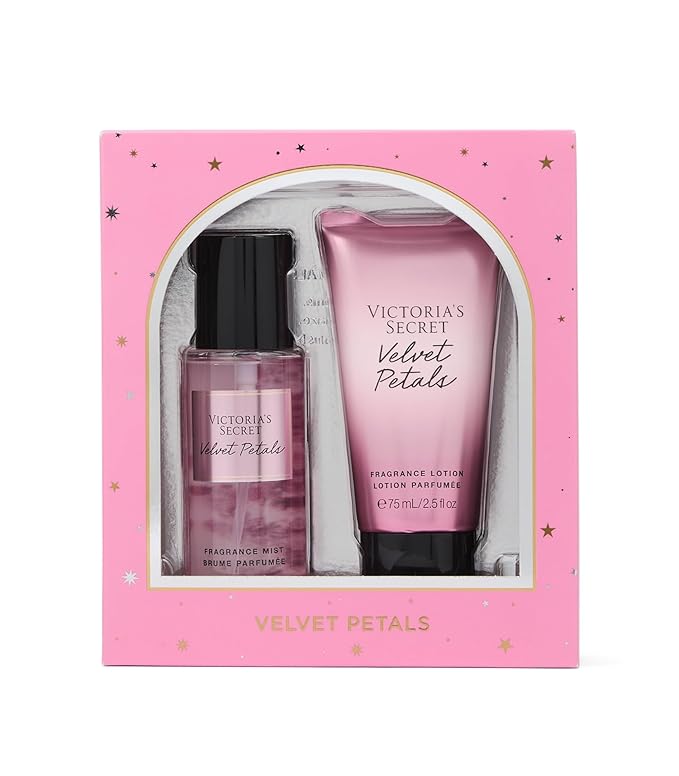 Victoria's Secret Velvet Petals 2 Piece Mini Mist & Lotion Gift Set