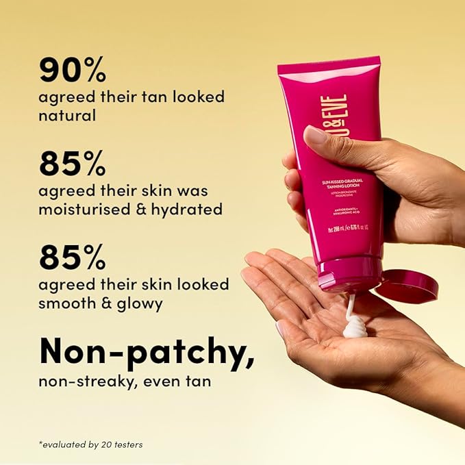 Coco & Eve Sun-kissed Gradual Tanning Lotion - Natural Sunless Moisturizing Tanner with 72H Hydration & Streak-Free, Buildable Glow. Skincare-Infused with Antioxidants and Hyaluronic Acid (6.76 fl oz)