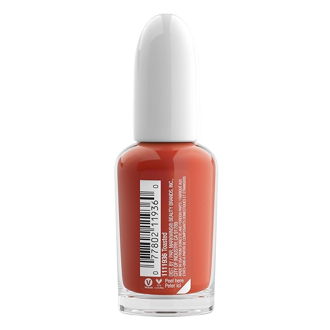 wet n wild Fast Dry AF Nail Polish Color, Orange-Red Toasted | Quick Drying - 40 Seconds | Long Lasting - 5 Days, Shine (Pack of 2)