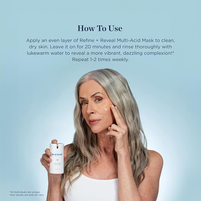 Refine + Reveal Multi-Acid Mask for Aging Skin, Azelaic Acid