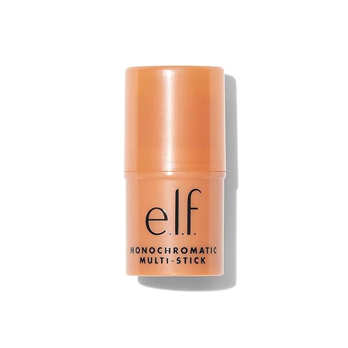 e.l.f. Monochromatic Multi Stick, Luxuriously Creamy & Blendable Mango, (4.4g) 0.155 Oz