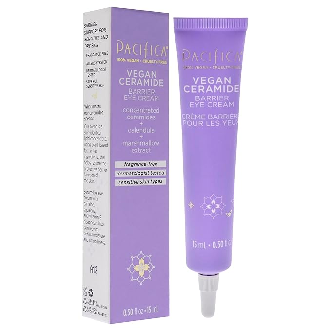 Vegan ceramide eye cream by