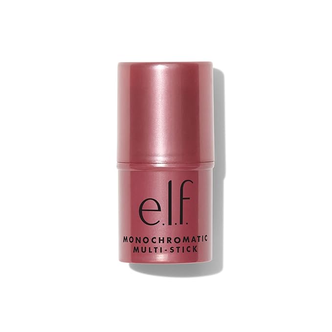 e.l.f. Monochromatic Multi Stick, Luxuriously Creamy & Blendable Berry, (4.4g) 0.155 Oz