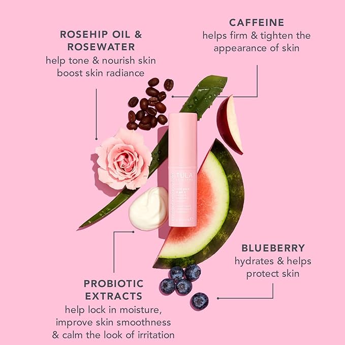 TULA Skin Care Eye Balm Rose oz.