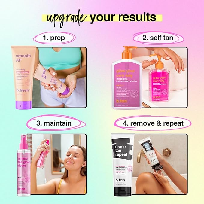 b.tan Best Clear Self Tanning Gel