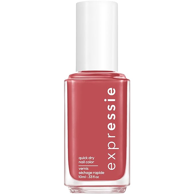 Essie expressie, Quick-Dry Nail Polish, 8-Free Vegan, Nude Vegan,