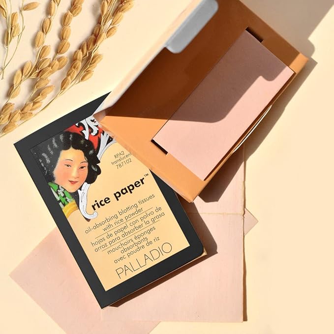 Palladio Facial Tissues for Oily Skin, Face Blotting